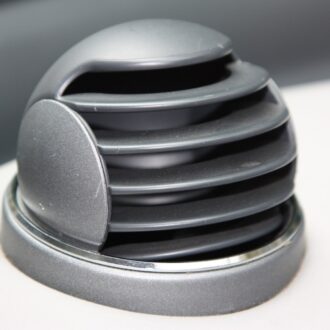 Chrome Rings Set for ventilation balls Smart Fortwo 450