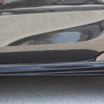 Side skirts for Smart Fortwo 453 in color black acrylic