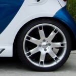 Side skirts for Smart Fortwo 453 in color white acrylic